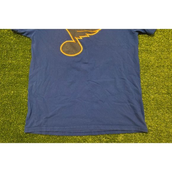 Retro Reebok St. Louis Blue Patrik Berglund #21 jersey t-shirt medium blue NHL - Picture 4 of 10